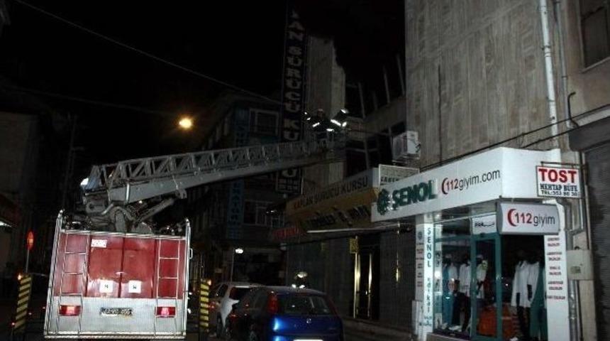 Terziler İşhanı'nda Yangın