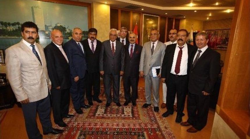 Mersin Esob Yönetiminden Büyükşehire Ziyaret