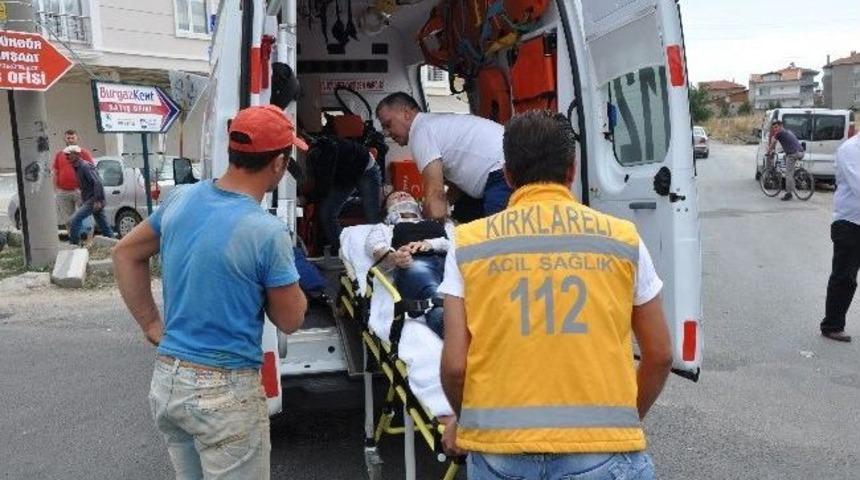 Kırklareli'de Trafik Kazası, 1 Yaralı