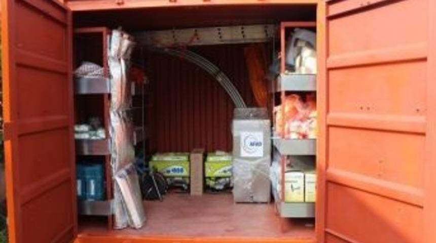 D&uuml;zce&rsquo;ye Afet Ve Acil Durum M&uuml;dahale Konteyneri