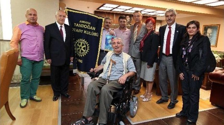 Rotary Kul&uuml;b&uuml;, Başkan Yaşar&rsquo;ı Ziyaret Etti
