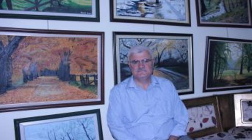 Diş Hekimliğinden Emekli Olup Resssamlığa Başladı