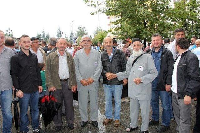 Rize’den Kutsal Topraklara Uğurlandılar