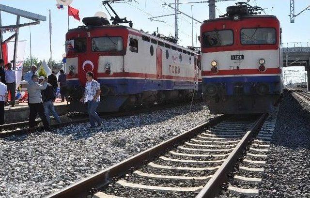 Tekirdağ’dan Avrupa’ya İlk Elektrikli Tren Yola Çıktı