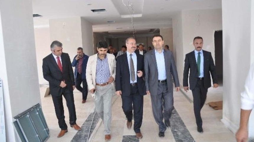 Muş&rsquo;ta &Ouml;ğretmenevi İnşaatı S&uuml;r&uuml;yor