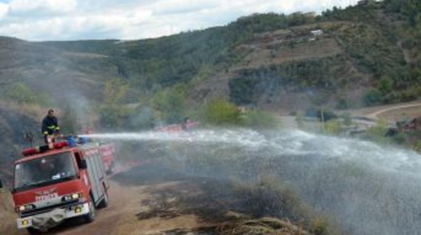 Kocaeli'ndeki Hatıra Ormanında Yangın &Ccedil;ıktı