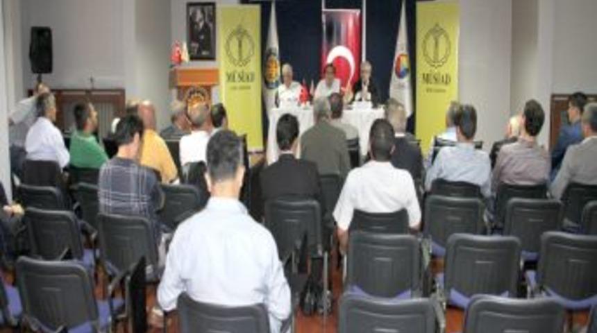 M&Uuml;SİAD Girişimcilik Paneli D&uuml;zenledi
