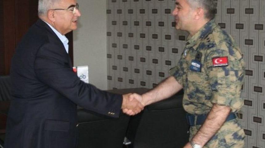 Hava Meydan Komutanı K&ouml;se&rsquo;den Baysan&rsquo;a Ziyaret