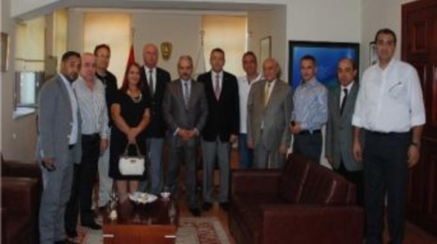 Kuşadası Ticaret Odası'ndan Kaymakam Aksoy&rsquo;a Hoşgeldin Ziyareti