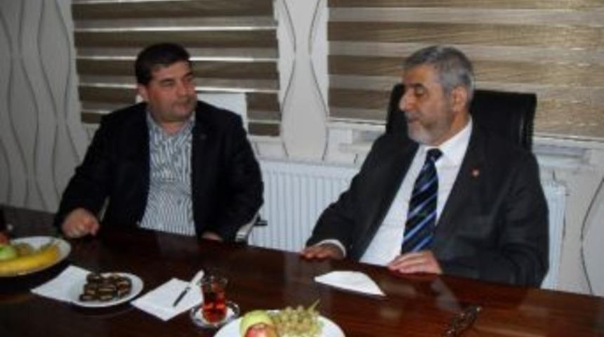 Sp Genel Başkan Yardımcısı Prof. Dr. Latif &Ouml;ztek, M&uuml;siad&rsquo;ı Ziyaret Etti