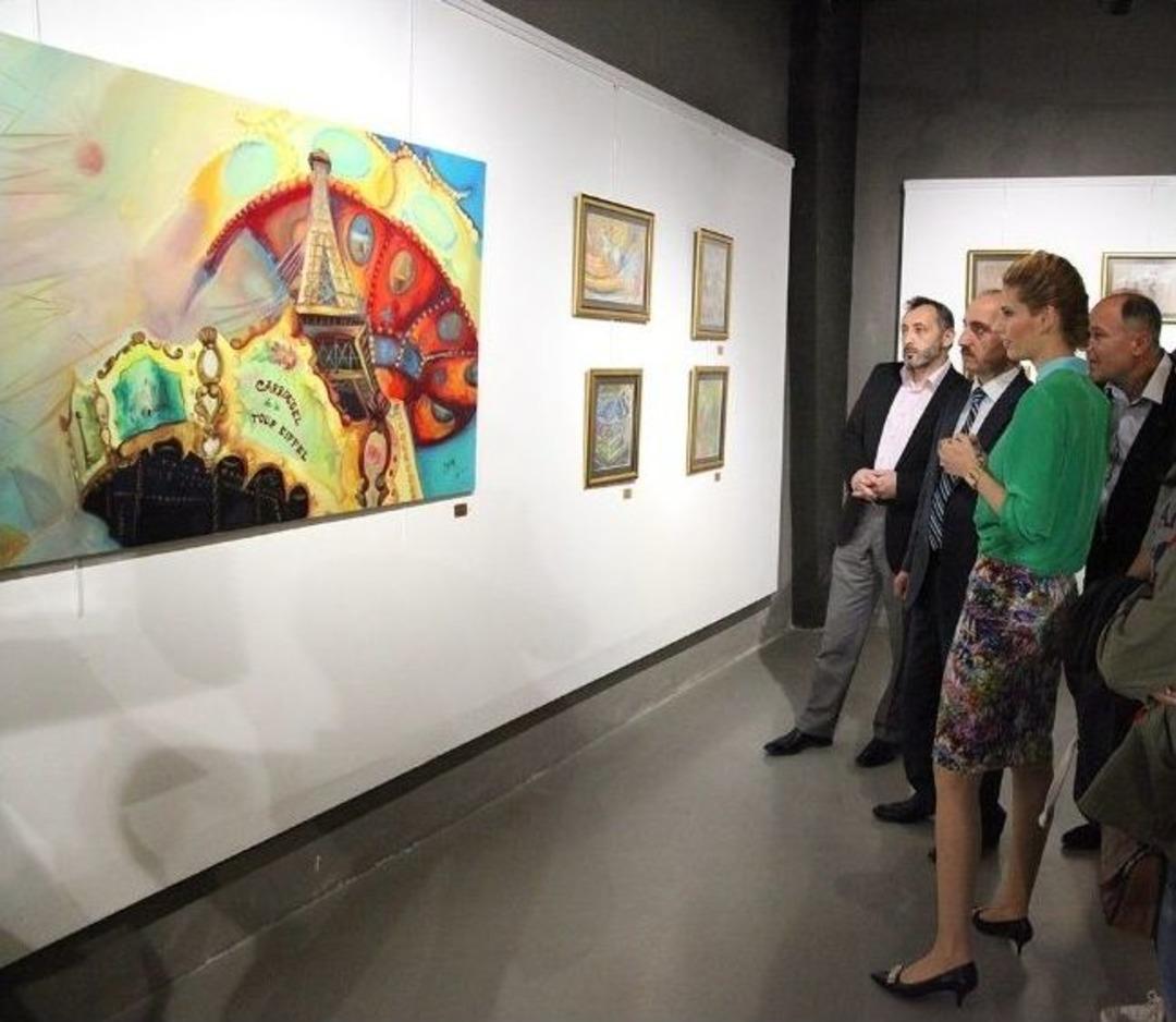 Sena Nur Aşoğlu&rsquo;nun İlk Kişisel Resim Sergisi Osm&rsquo;de A&ccedil;ıldı