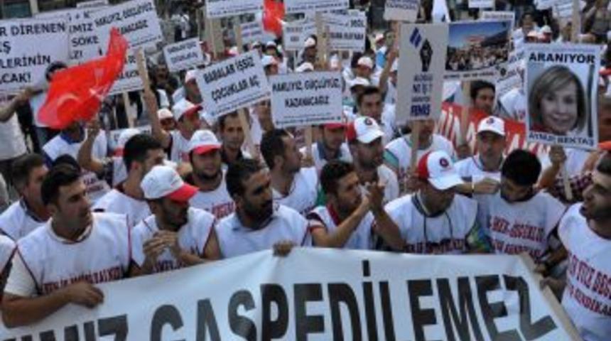 Polis Ile Iş&ccedil;iler Arasında &lsquo;Taksim&rsquo; Gerginliği