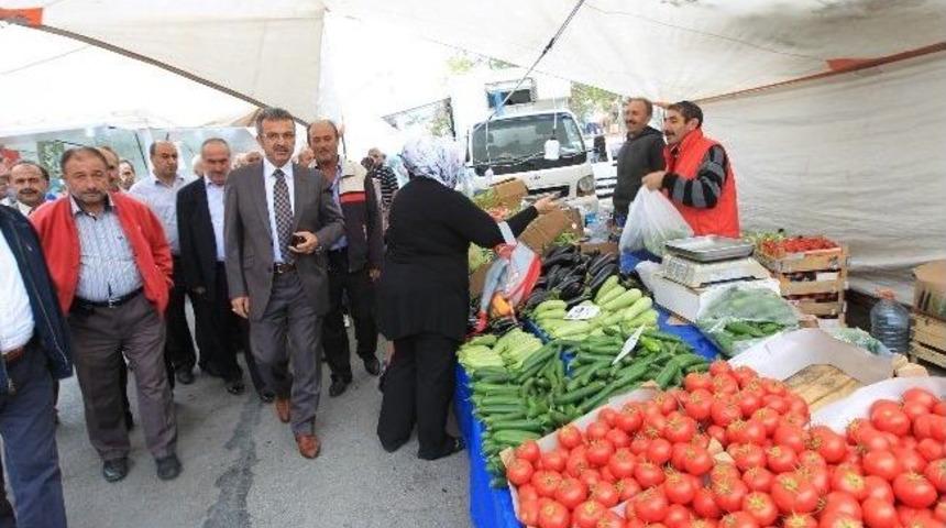 Başkan K&ouml;şker Ulus Ve H&uuml;rriyet&rsquo;i Dolaştı