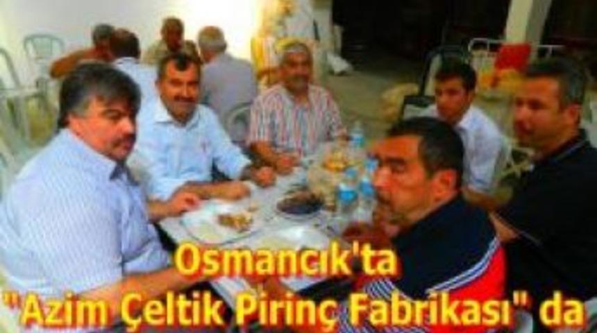 Osmancık'ta Azim Çeltik Pirinç fabrikası da sezonu açtı
