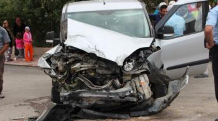 Bah&ccedil;eli evler mahallesinde kaza