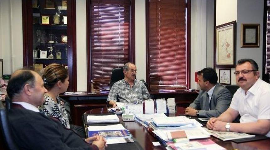 Sağlık-sen&rsquo;den B&uuml;y&uuml;kerşen&rsquo;e Ziyaret