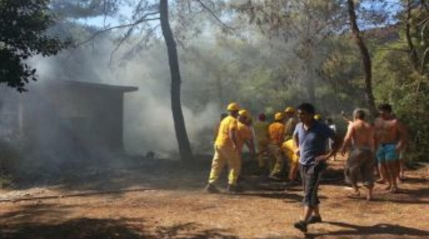 Cubucak Orman Kampı&rsquo;nda Yangın