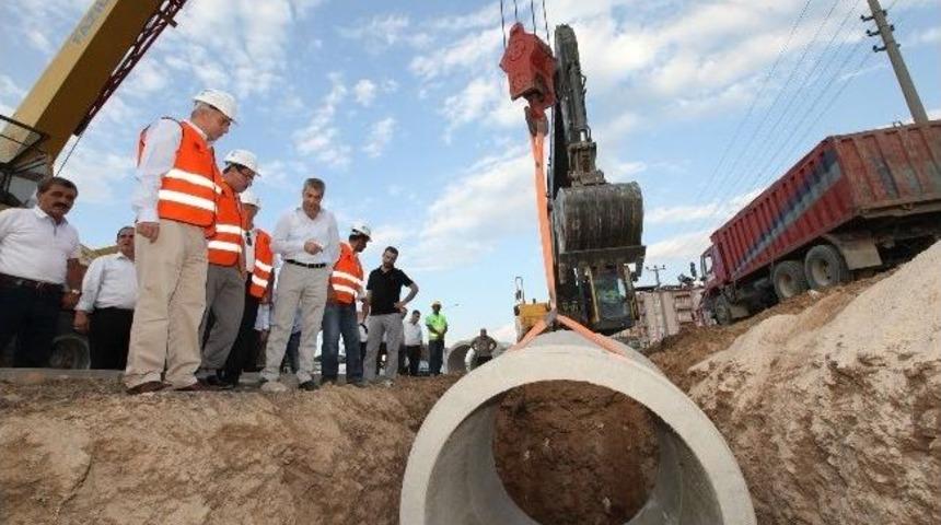 Bağbaşı B&ouml;lgesi'nde Dev Altyapı Hamlesi