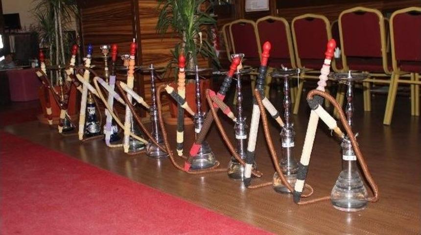 Konya'da Polis Ve Zabıta Nargile Kafeleri Denetledi