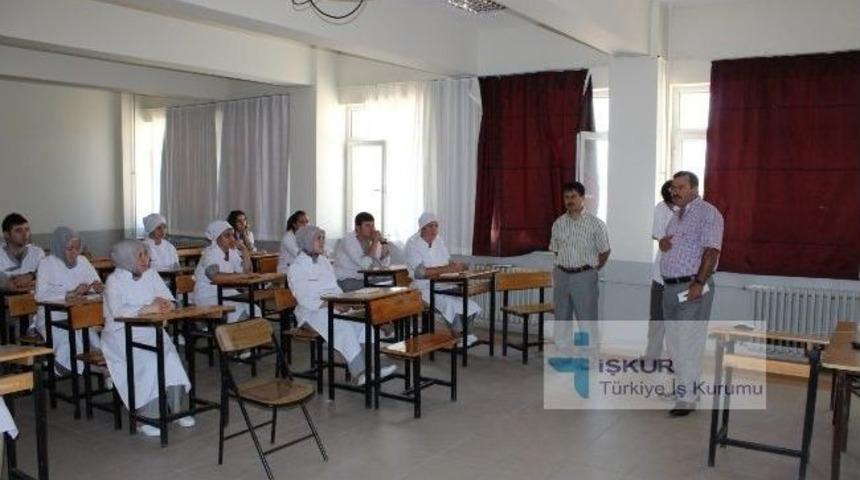 İşkur&rsquo;dan Meslek Kurslarına Ziyaret