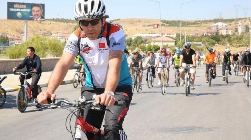 Mogan&rsquo;dan Eymir&rsquo;e Bisiklet Şenliği