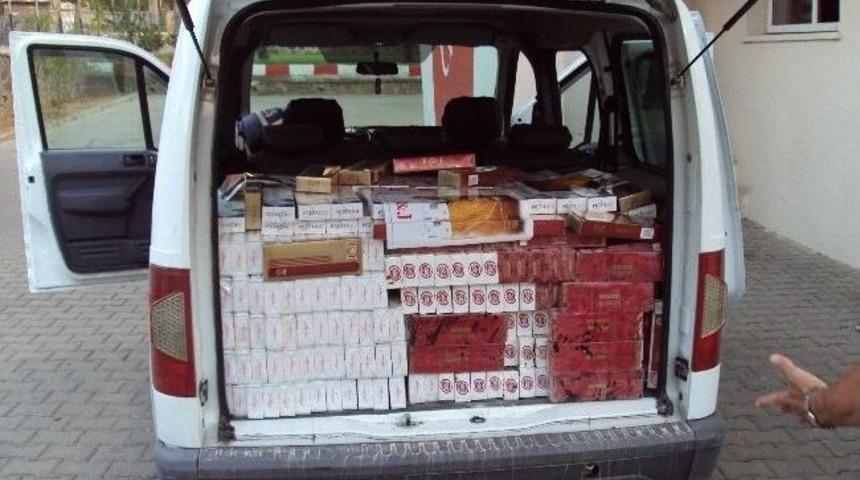 Bingöl’de Kaçak Sigara Operasyonu