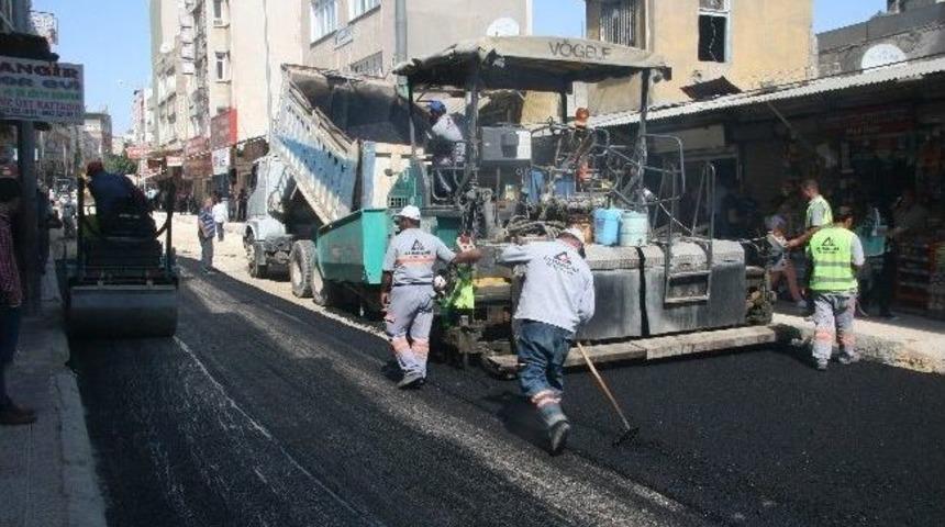 Murtaza Caddesi Asfaltlama &Ccedil;alışmaları Başladı