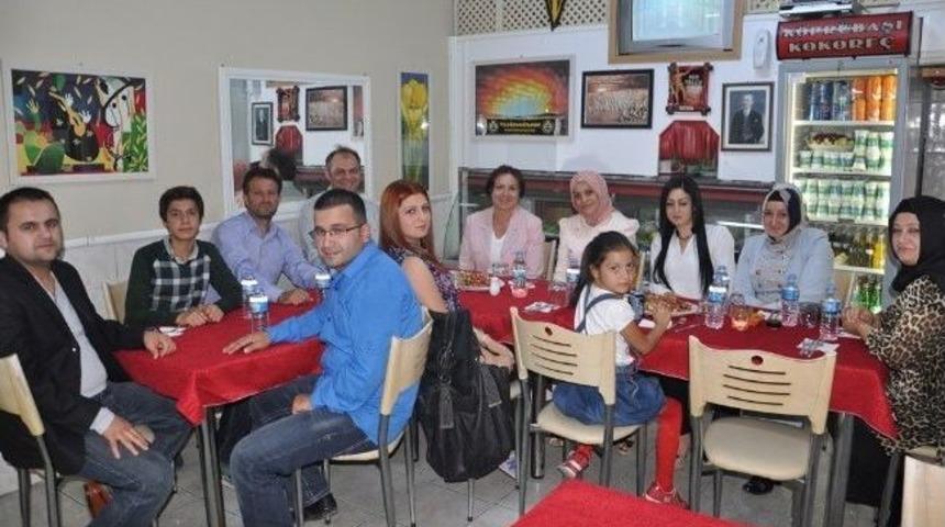 Dalgı&ccedil; &Ccedil;ifti İnce Ailesinin Konuğu Oldu