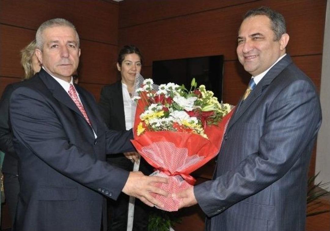 Esnaf Ve Sanatkarlar Odası Birliği Başkanı Coşkun'dan, Zonguldak Valisi Kaban'a Ziyaret