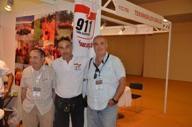 911 Arama Kurtarma Derneği Isaf Fuarı'na Katıldı