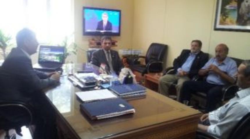 Sp&rsquo;den M&uuml;d&uuml;r Kına&rsquo;ya Ziyaret