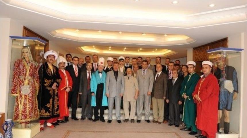 Vali Yılmaz&rsquo;a &lsquo;ahilik Haftası&rsquo; Ziyareti