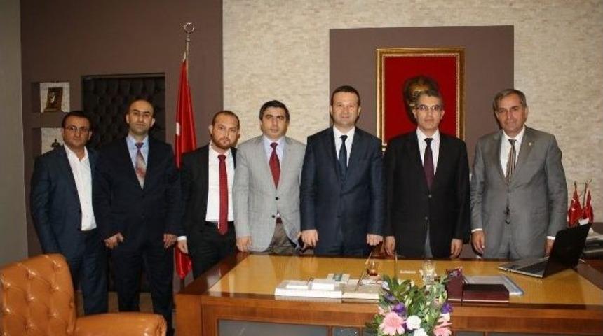Ak Parti Osmangazi&rsquo;den Kaymakama Ve Emniyet M&uuml;d&uuml;r&uuml;ne Ziyaret