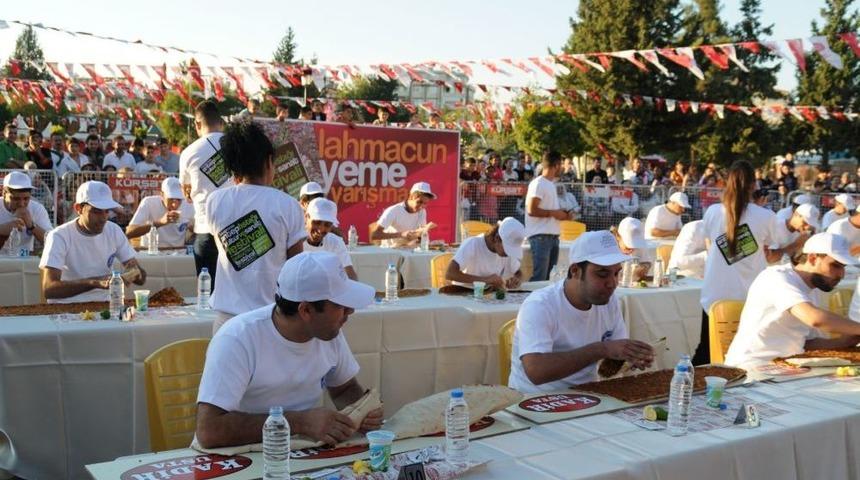 Gaziantep'te Lahmacun Yeme Yarışması