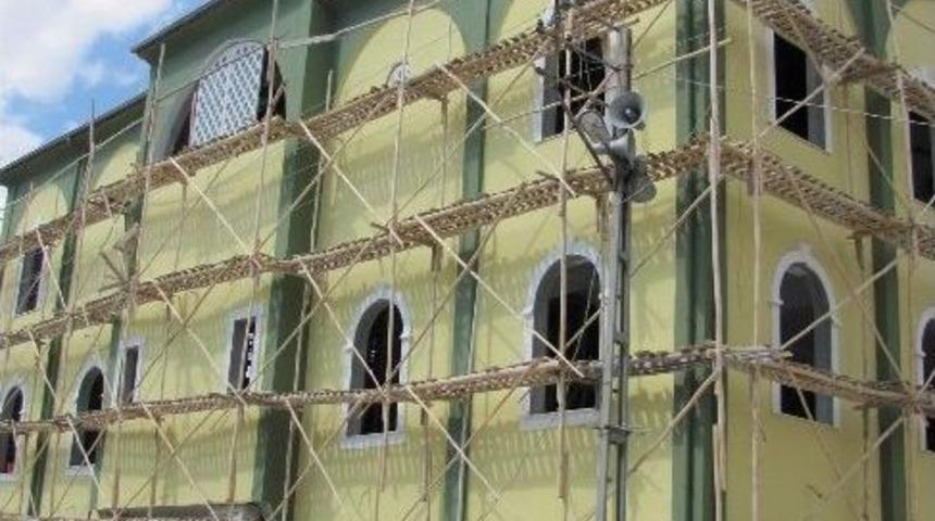 Araban Sa&rsquo;d Bin Ebi Vakkas Hz. Cami Tamamlanıyor