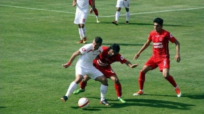 &Uuml;mraniyespor 1-1 Sivas D&ouml;rt Eyl&uuml;l Belediyespor