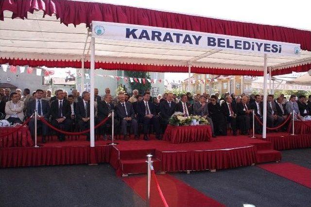 Karatay’da 23 Nisan İmam Hatip Ortaokulu Törenle Açıldı