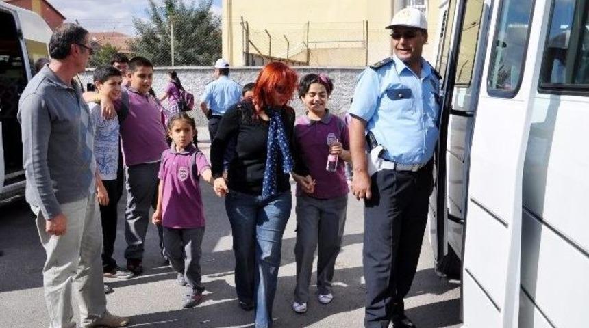 Aksaray'da Okul Servislerine Sıkı Denetim