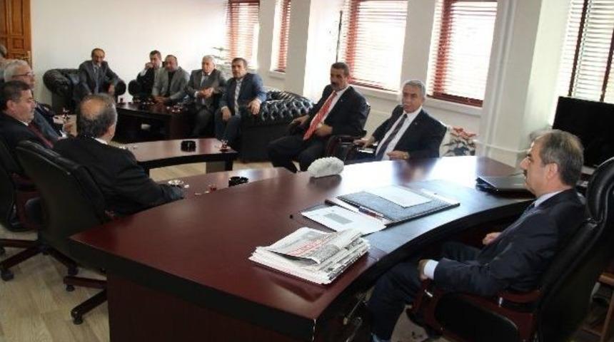 &Ccedil;esob'dan Başkan Din&ccedil;'e Ziyaret