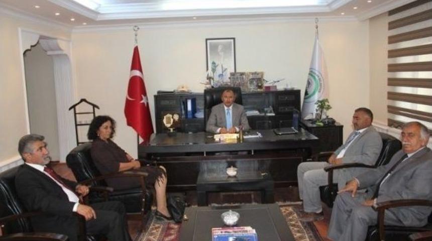 Esnaf Ve Sanatk&acirc;rlar Meslek Kuruluşları Temsilcilerinden Başkan K&ouml;ksoy&rsquo;a Ziyaret