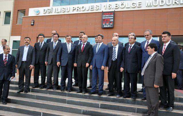 Bakanlar Ilısu Barajı&rsquo;nda Incelemelerde Bulundu 3