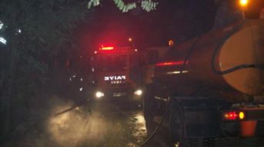 -Havsa'da Ahır Yangını