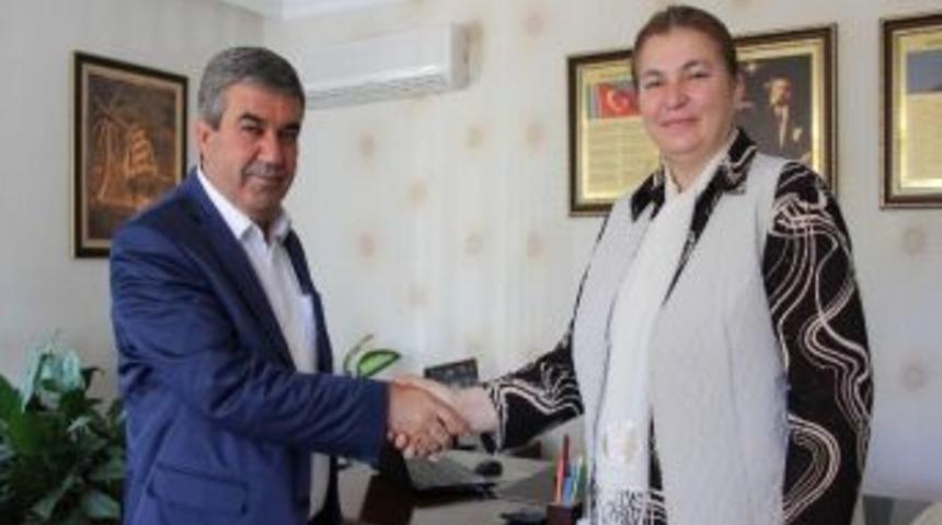 Tursun&rsquo;dan İl&ccedil;e Milli Eğitim M&uuml;d&uuml;r&uuml; Bekar&rsquo;a Ziyaret