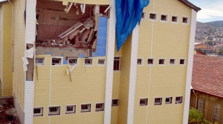 Yozgat&rsquo;ta Lise Pansiyonunda Patlamada Maddi Hasar Meydana Geldi