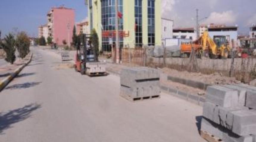 Kartepe&rsquo;de Kaldırım &Ccedil;alışması