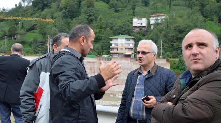 &Ccedil;ayeli'nde Şebekeye Su Verilmeye Başlandı