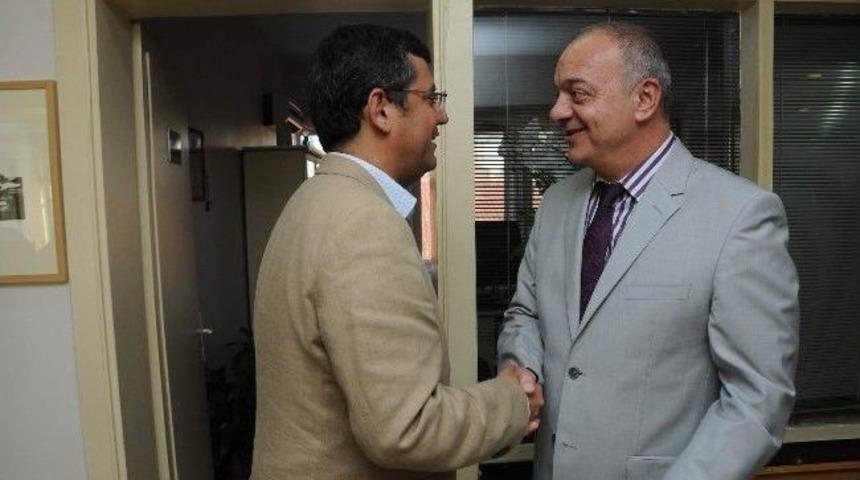 Milletvekili &Ouml;zel&rsquo;den Başkan Erg&uuml;n&rsquo;e Ziyaret