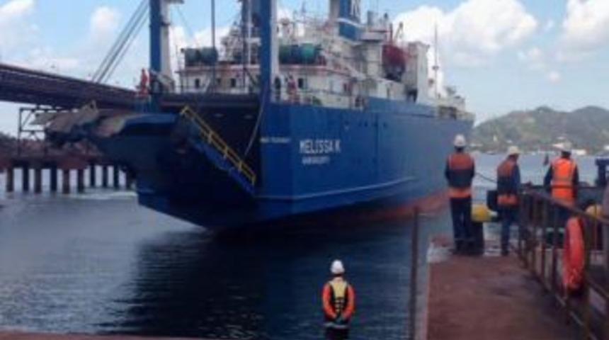 Ereğli'den Ilk Ro-Ro Sevkiyatında 607 Ton Narenciye Ukrayna'ya G&ouml;nderildi