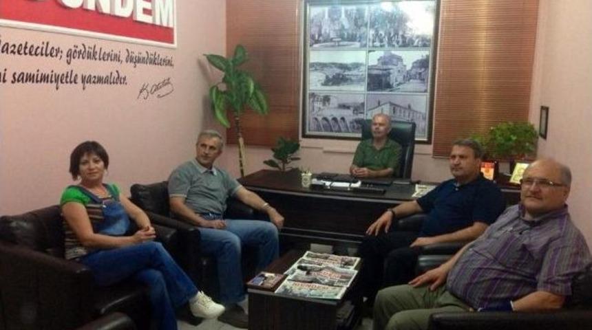 &Ccedil;er&ccedil;i'den Demirci'ye Ziyaret