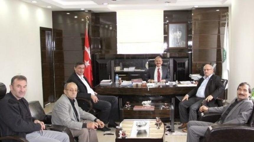 Başkanlardan D&uuml;ndar&rsquo;a &lsquo;ahilik&rsquo; Ziyareti